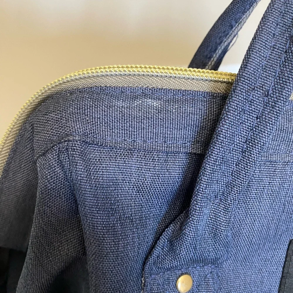 LAND Blue Mommy & Baby Diaper Bag